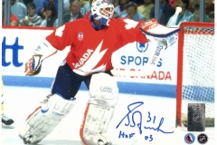 Grant Fuhr Canada Cup signed 8x10 - $45.00