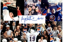 Bryan Trottier Champ Collage signed 8x10 - $45.00